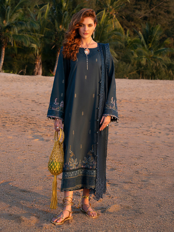 Summer Wine by Izel Unstitched Embroidered Lawn 3 Piece Suit LEILA - Eid Collection