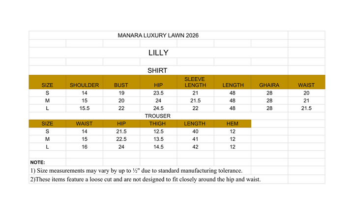 Manara by Maria Embroidered Chiffon 3 Piece Suit LILLY - Festive Collection