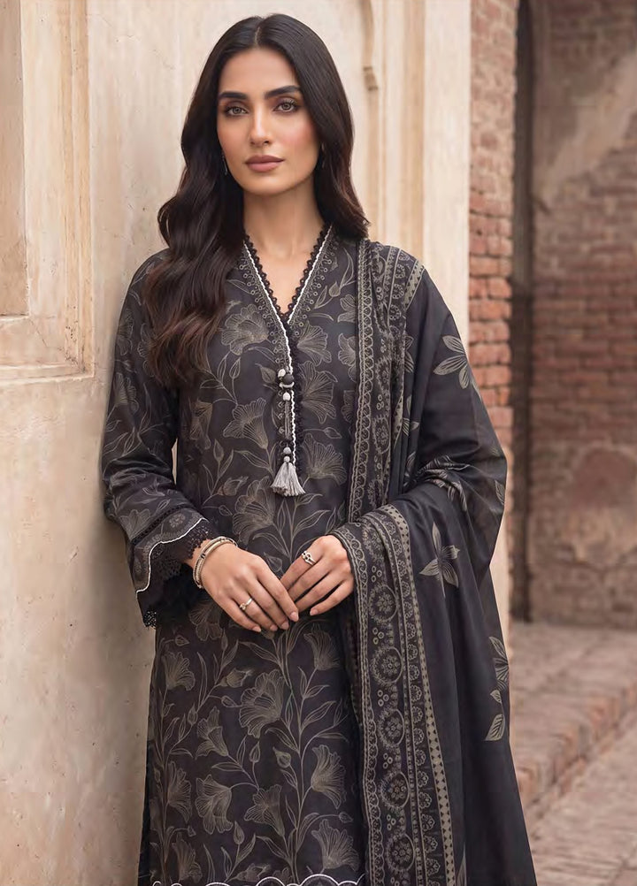 Cashmi by Lakhany Unstitched Printed Wool 3 Piece Suit LSM26UC LG-RK-0198-C - Winter Collection
