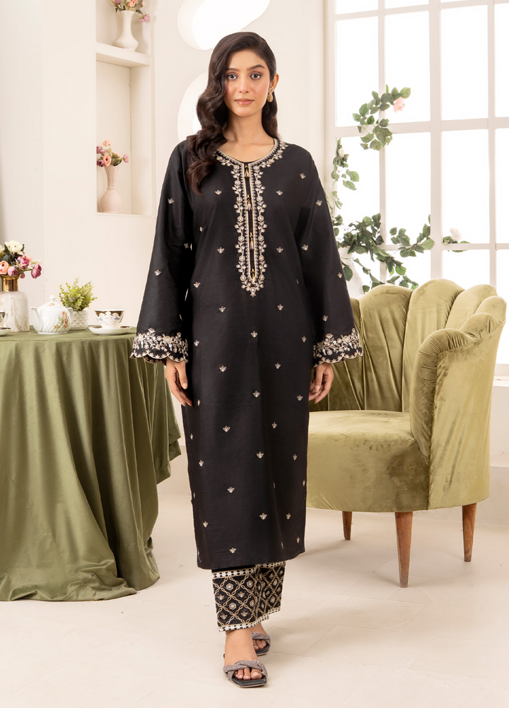 Lamhay by Haniya Mahnoor Pret Embroidered Cotton 2 Piece Suit Beauty