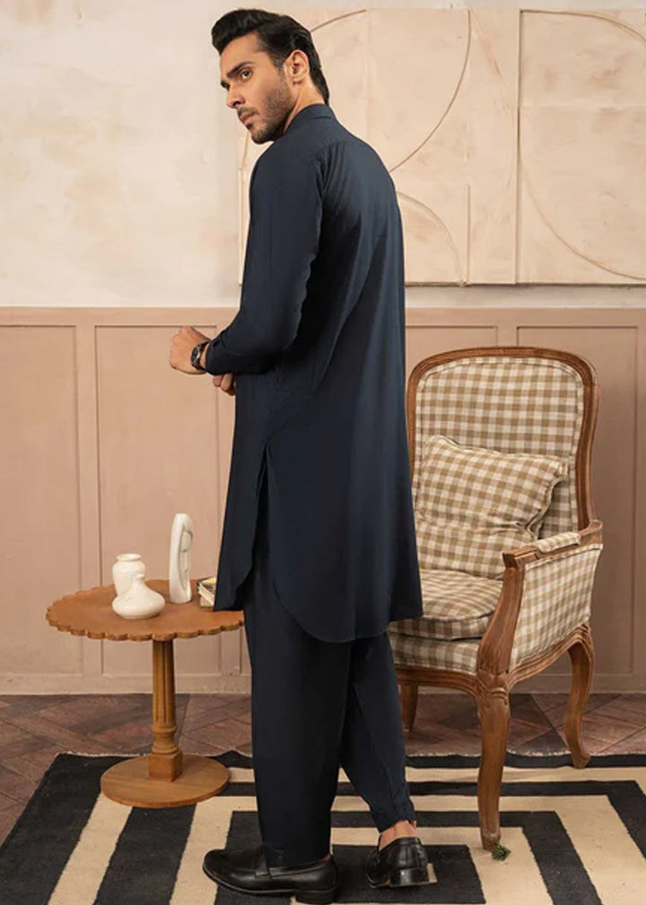 Farmanrawa by Buraq Mens RTW Embroidered Wash N Wear 2 Piece Suit Feroz Casual Collection
