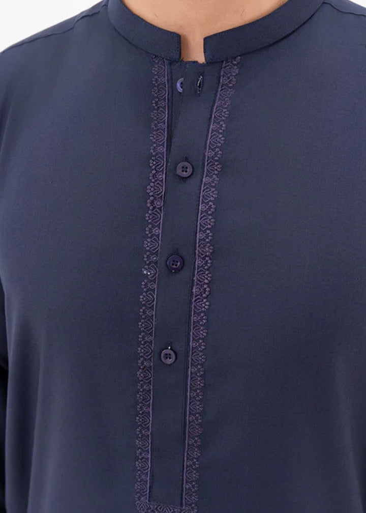 Junoon by Buraq Mens RTW Embroidered Wash N Wear 2 Piece Suit Parwaaz Casual Collection