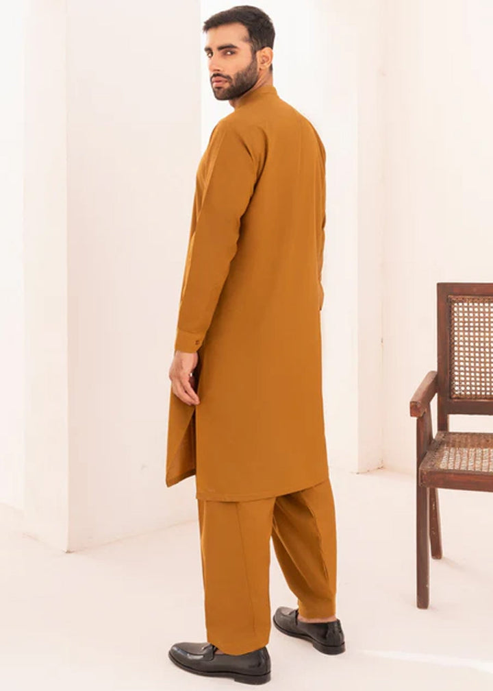 Junoon by Buraq Mens RTW Embroidered Wash N Wear 2 Piece Suit Rumi Casual Collection