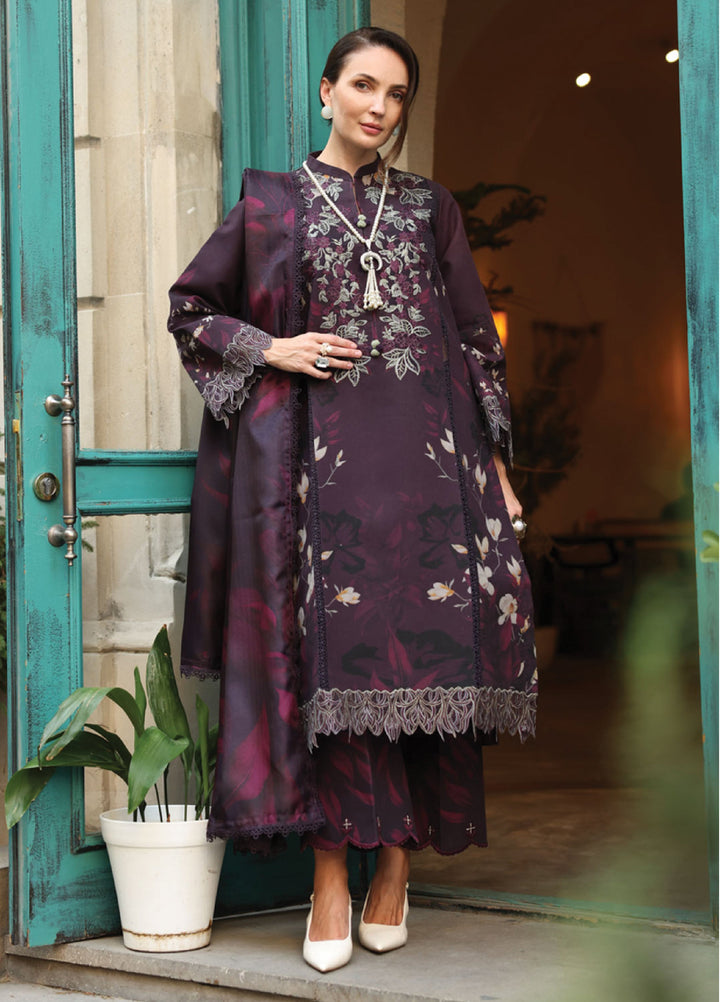 Lifestyle by Rang Rasiya Unstitched Embroidered Khaddar Suits 3 Piece RR25LW D-01 Delilah - Winter Collection