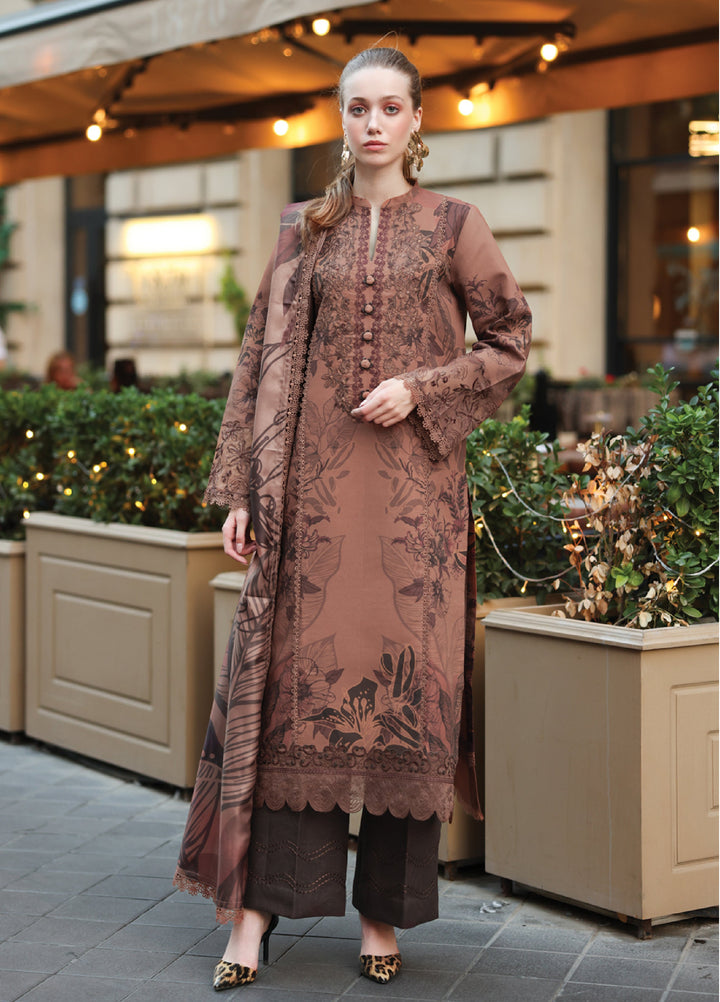 Lifestyle by Rang Rasiya Unstitched Embroidered Khaddar Suits 3 Piece RR25LW D-03 Grace - Winter Collection