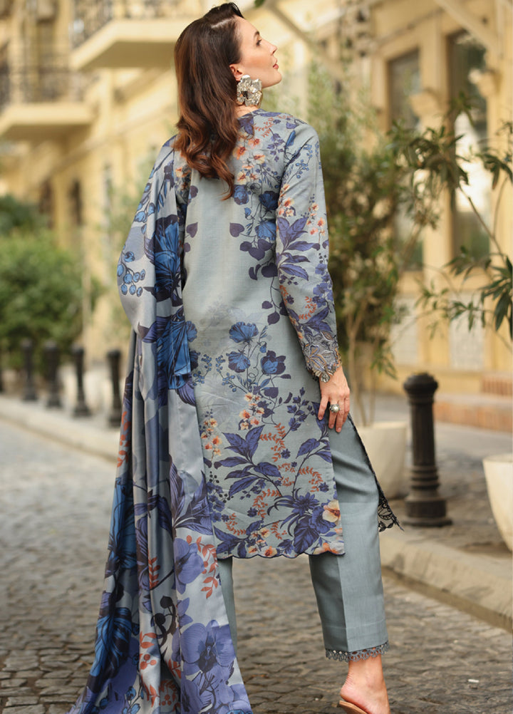 Lifestyle by Rang Rasiya Unstitched Embroidered Linen Suits 3 Piece RR25LW D-04 Audrey - Winter Collection