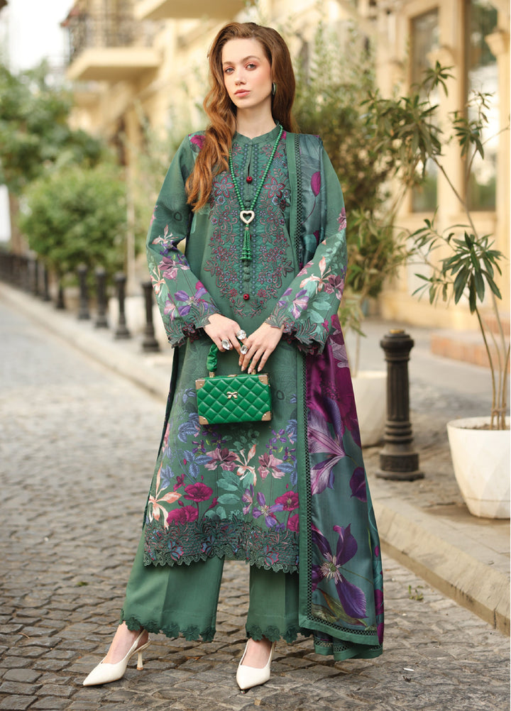 Lifestyle by Rang Rasiya Unstitched Embroidered Linen Suits 3 Piece RR25LW D-05 Lisa - Winter Collection