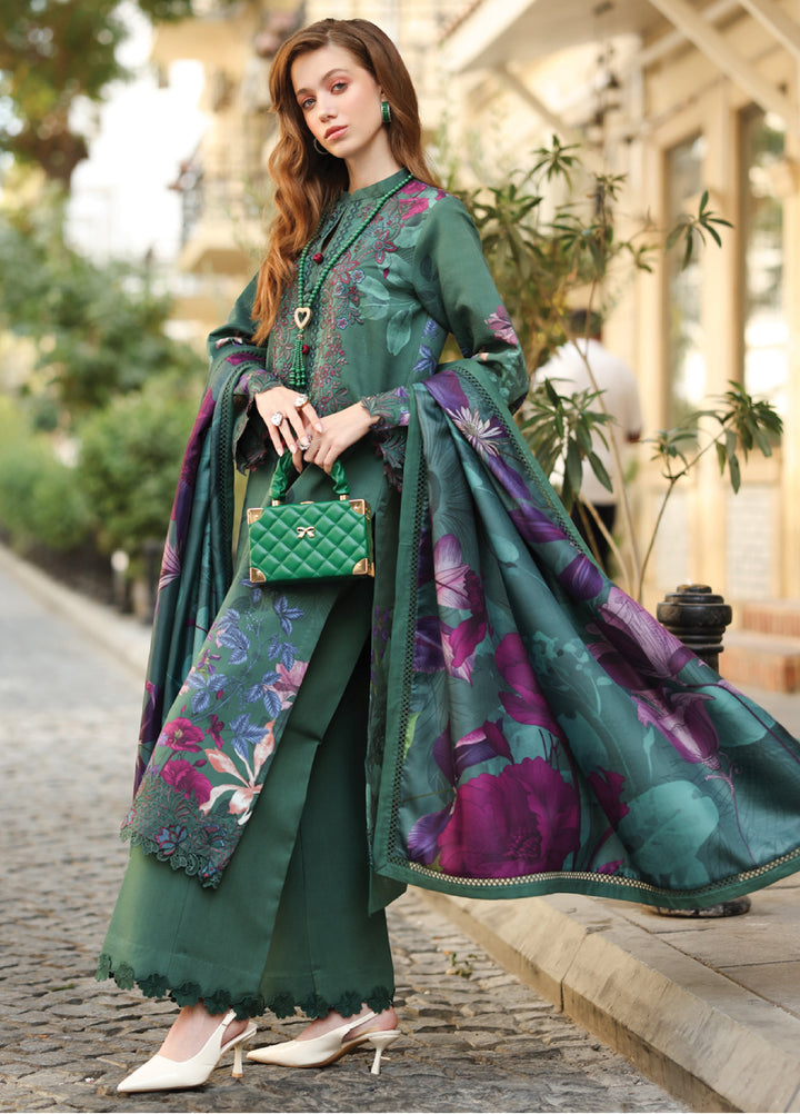 Lifestyle by Rang Rasiya Unstitched Embroidered Linen Suits 3 Piece RR25LW D-05 Lisa - Winter Collection