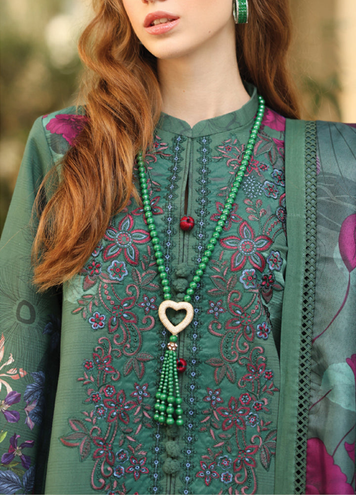 Lifestyle by Rang Rasiya Unstitched Embroidered Linen Suits 3 Piece RR25LW D-05 Lisa - Winter Collection