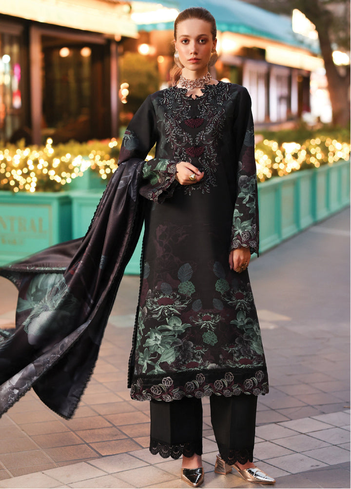 Lifestyle by Rang Rasiya Unstitched Embroidered Linen Suits 3 Piece RR25LW D-07 Evlyn - Winter Collection