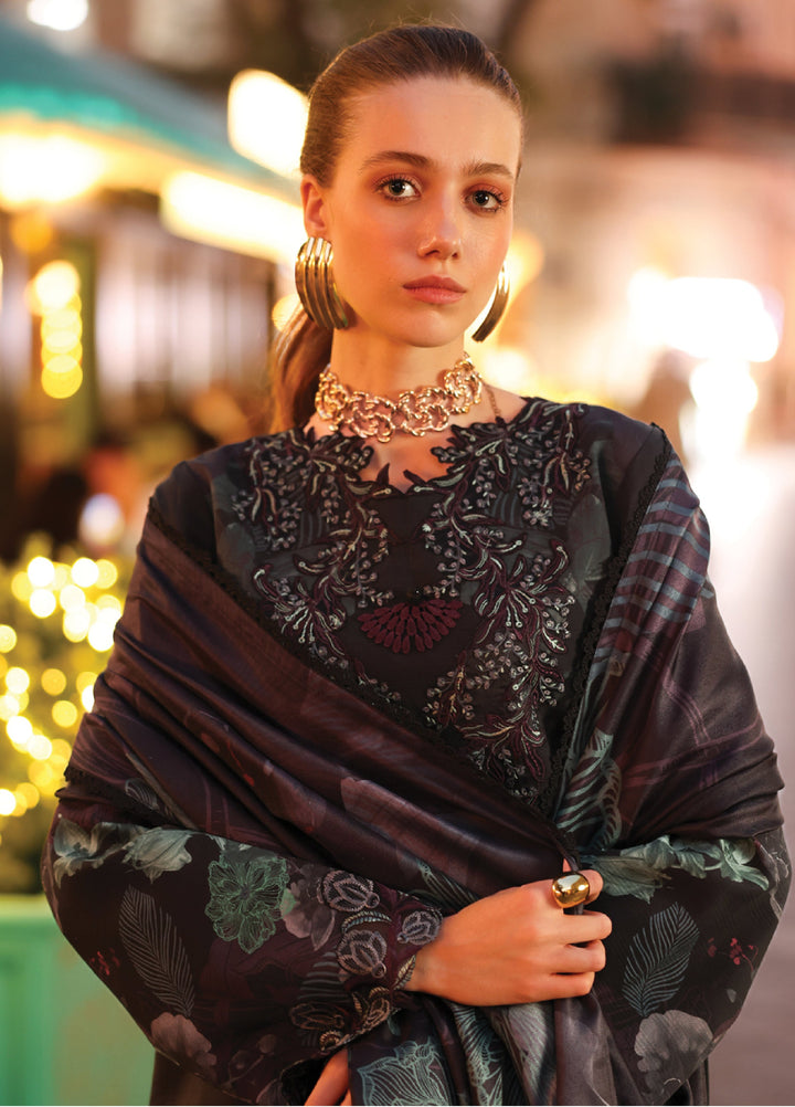 Lifestyle by Rang Rasiya Unstitched Embroidered Linen Suits 3 Piece RR25LW D-07 Evlyn - Winter Collection