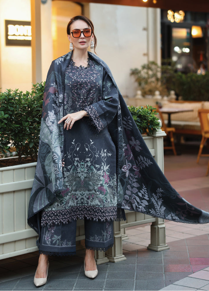 Lifestyle by Rang Rasiya Unstitched Embroidered Khaddar Suits 3 Piece RR25LW D-11 Isla - Winter Collection