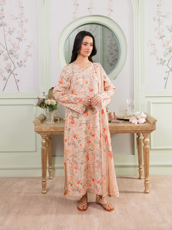 The Meetup by Yards Unstitched Embroidered Lawn 3 Piece Suit Light Whispers Casual Collection