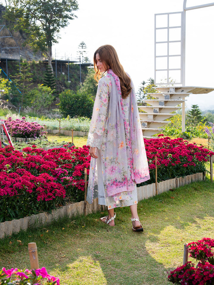 The Scent Of Summers by Yards Unstitched Embroidered Lawn 3 Piece Suit Lilac Mist Casual Collection