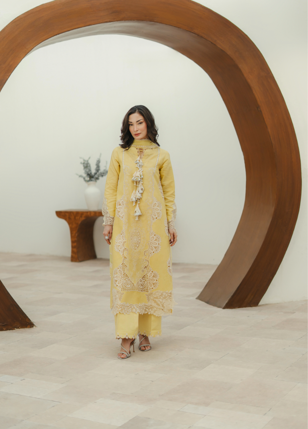 Manara by Maria RTW Embroidered Lawn 3 Piece Suit MN26RF Lily M-03 - Festive Collection