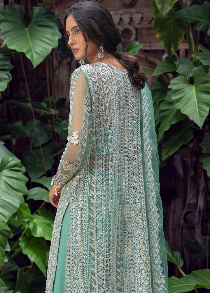 Lavie Haute by Esmel Unstitched Wedding Embroidered Net Suits 3 Piece EML25WU D-105 Marelie - Wedding Collection