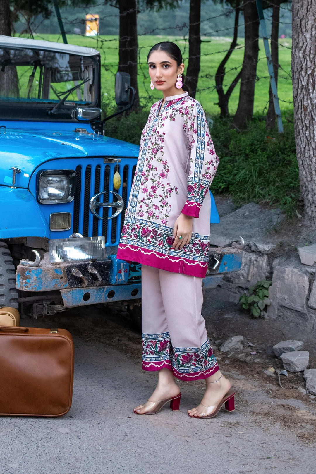 Dhaga Women Pret Printed 2 Piece poly cambric Maya SS25DSP316 - Summer Collection