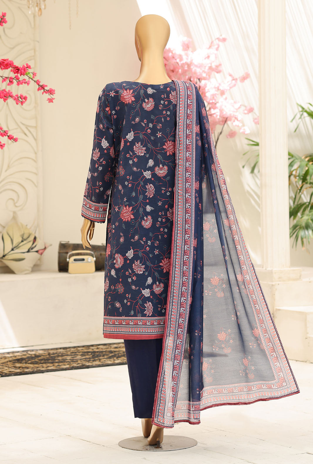 Mehak by HZ Textile Unstitched Embroidered Lawn 3 piece Suit MCE-3152 - Festive Collection
