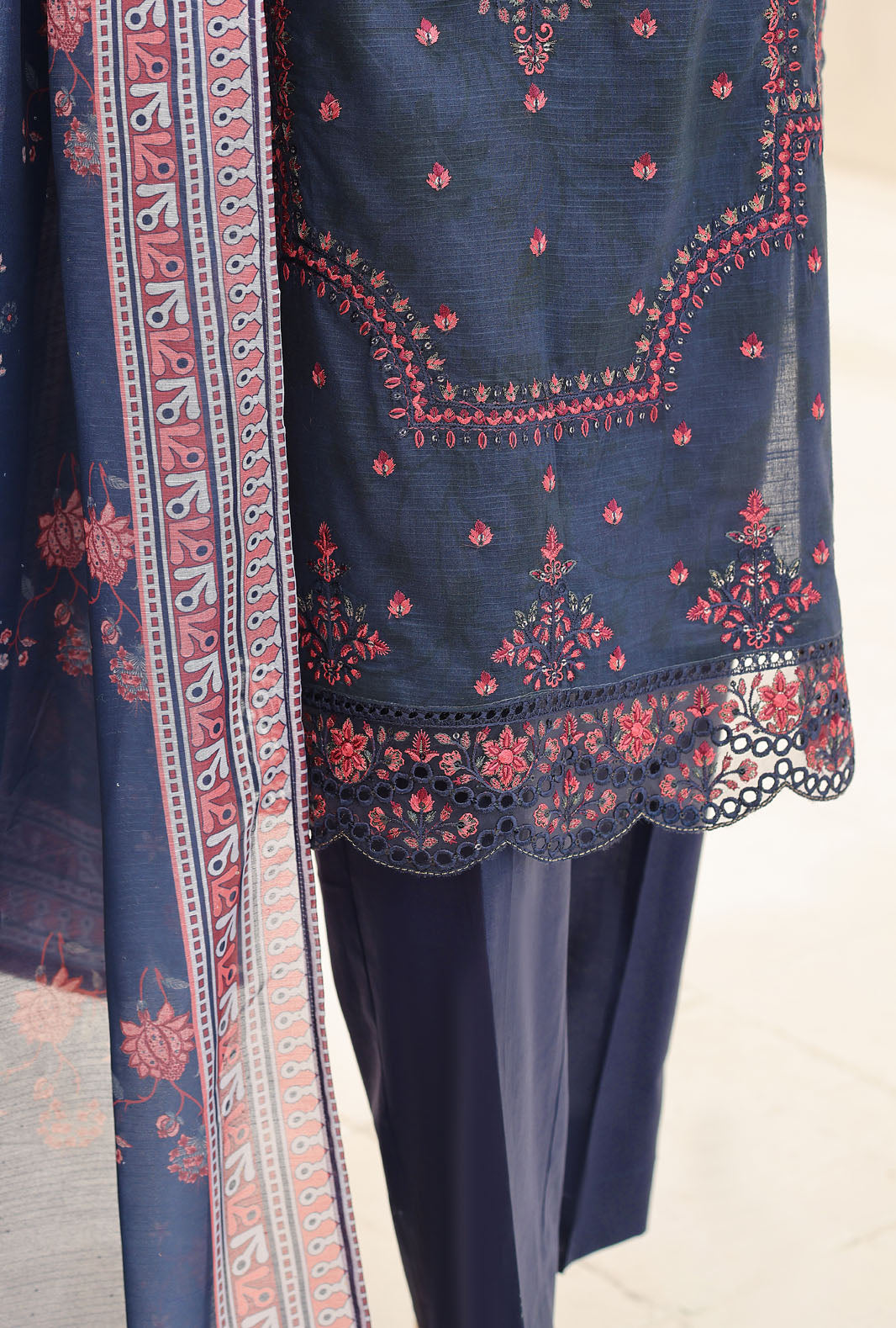 Mehak by HZ Textile Unstitched Embroidered Lawn 3 piece Suit MCE-3152 - Festive Collection
