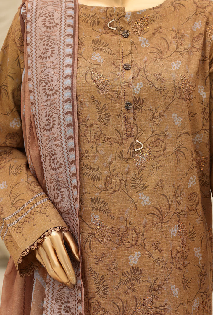 Mehak by HZ Textile Unstitched Embroidered Lawn 3 piece Suit MCE-3165 - Festive Collection