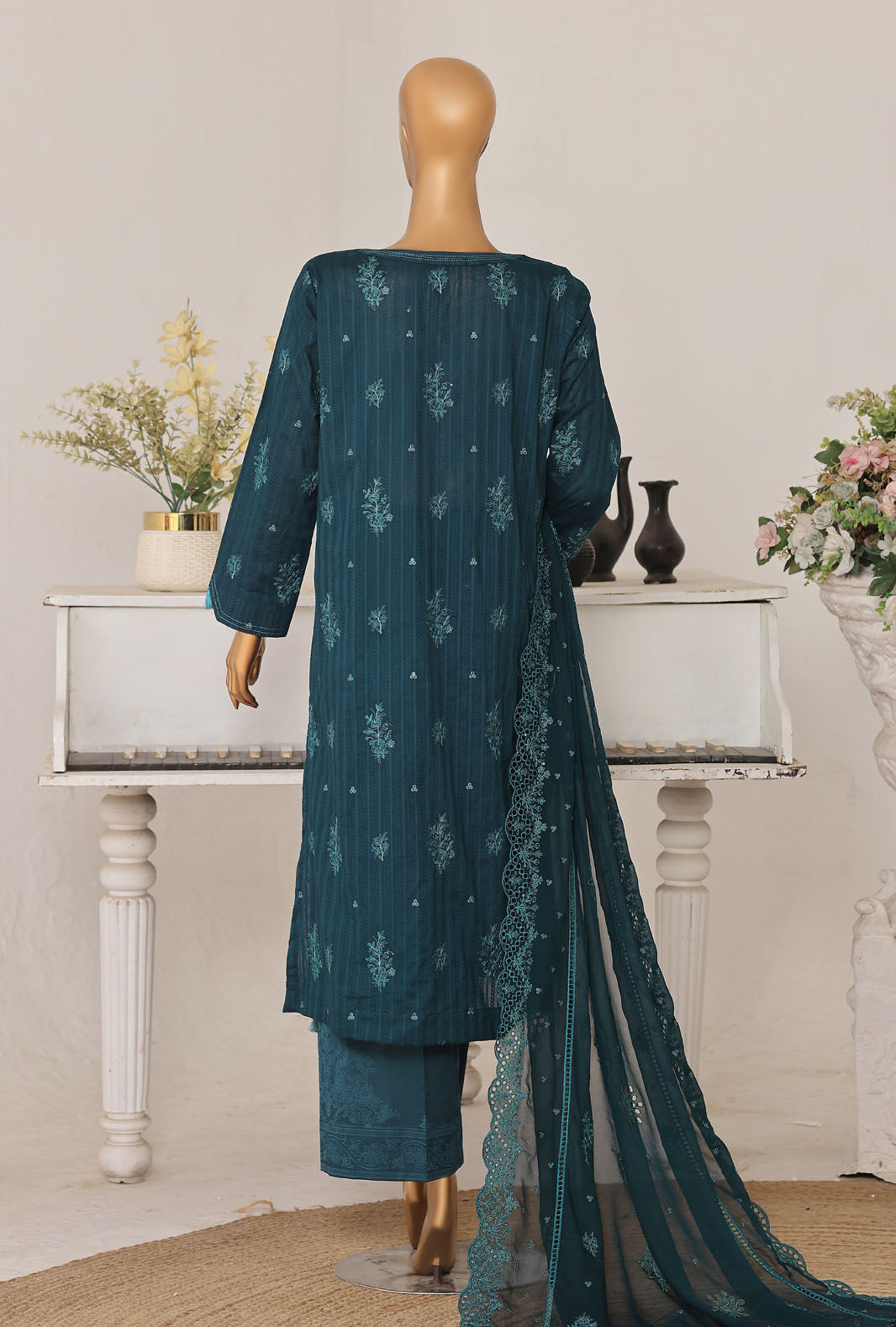 Mayaar by HZ Textile Unstitched Embroidered Lawn 3 piece Suit MEC-7037 - Casual Collection