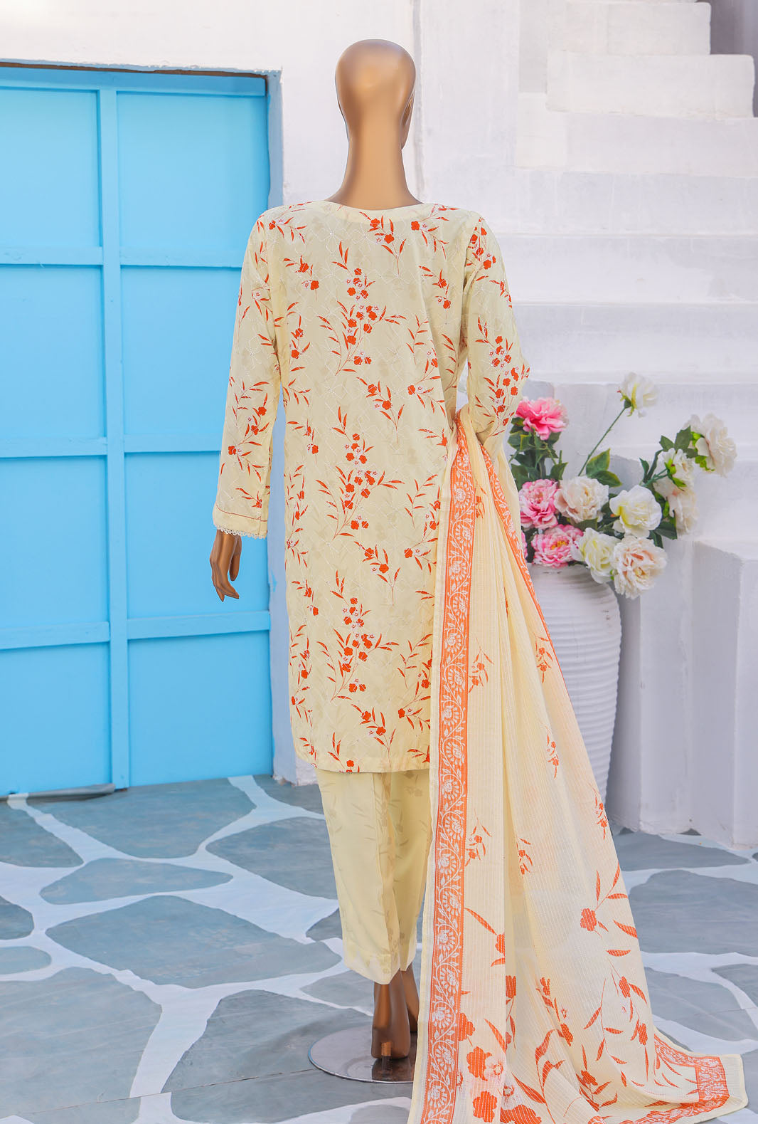 Mother by HZ Textiles Embroidered Linen Suit Unstitched 3 Piece MLE-1387 - Winter Collection