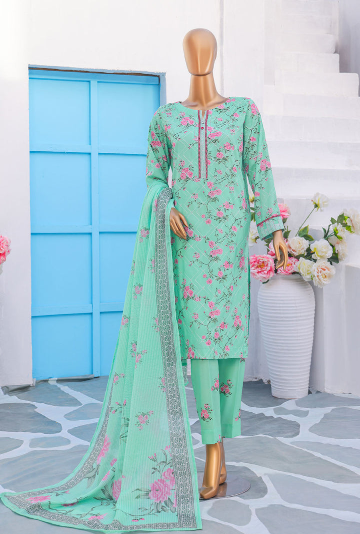 Mother by HZ Textiles Embroidered Linen Suit Unstitched 3 Piece MLE-1388 - Winter Collection