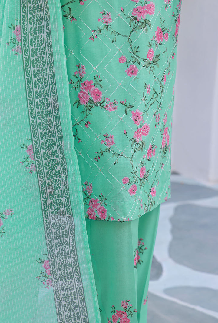 Mother by HZ Textiles Embroidered Linen Suit Unstitched 3 Piece MLE-1388 - Winter Collection