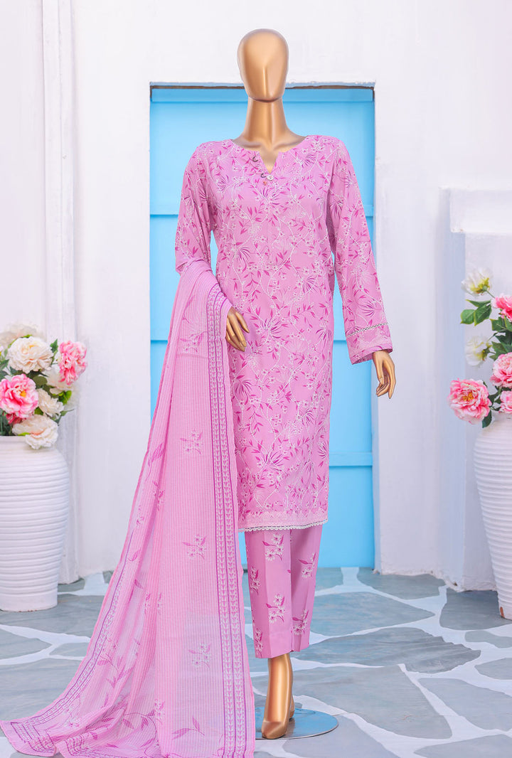 Mother by HZ Textiles Embroidered Linen Suit Unstitched 3 Piece MLE-1392 - Winter Collection