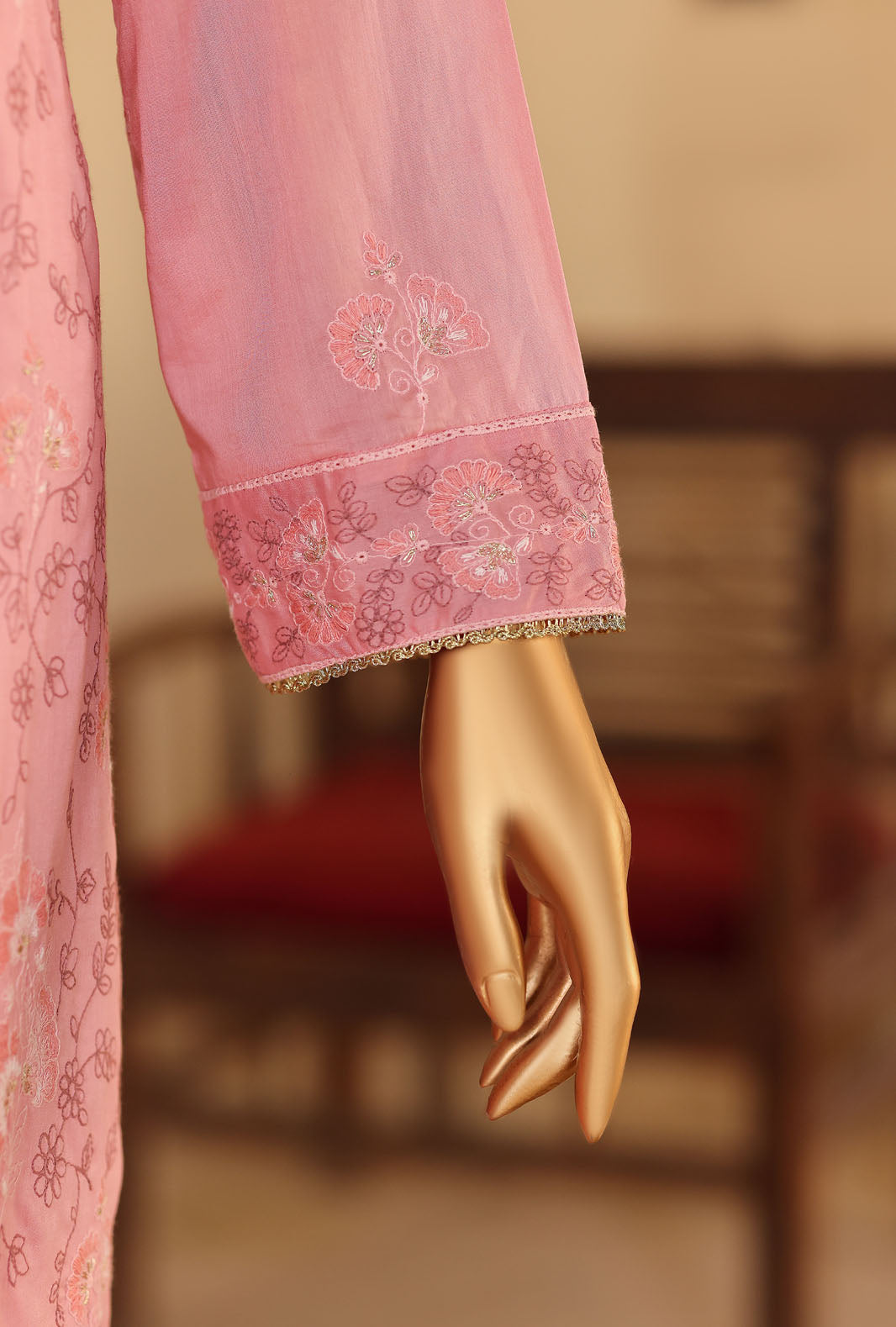 Meeras by HZ Textile Unstitched Embroidered Lawn 3 piece Suit MPE-1087 - Casual Collection