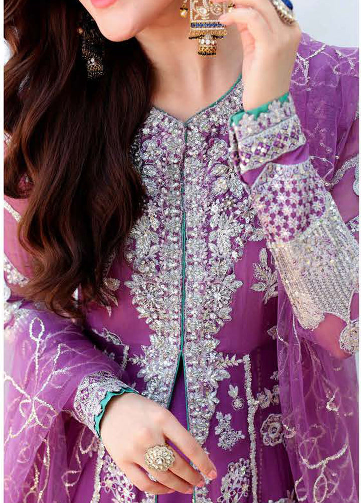 Bachelorette by Mushq Unstitched Embroidered Chiffon 3 Piece Suit MU26UBF Dream Girl MUNCH260104 - Festive Collection