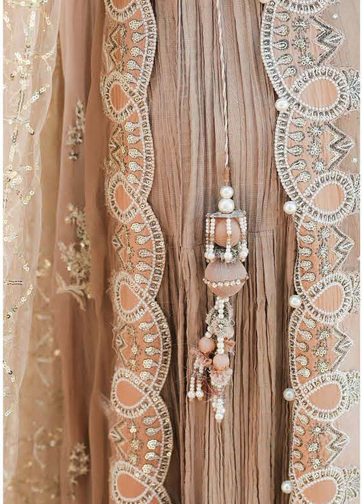 Bachelorette by Mushq Unstitched Embroidered Chiffon 3 Piece Suit MU26UBF Pretty Rebel MUNCH260106 - Festive Collection