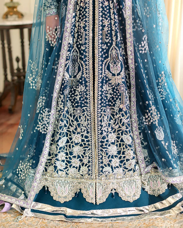 Whispers of Grace by Roheenaz Unstitched Embroidered Chiffon 3 Piece Suit RN26UWG Marcella RUNCH260202 - Wedding Collection
