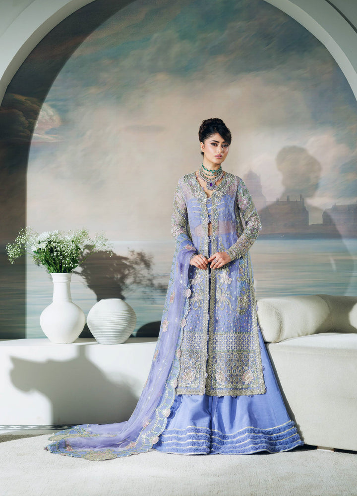 Maryam Hussain Unstitched Wedding Embroidered Organza Suits 3 Piece MH25UW D-07 Giya - Wedding Collection