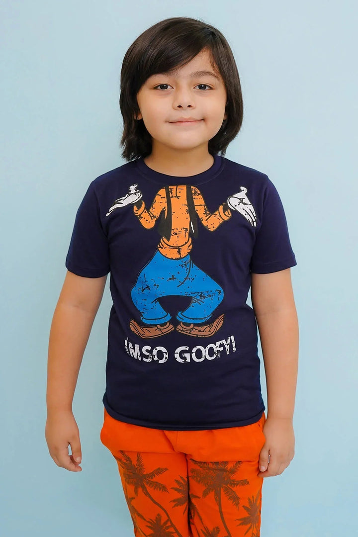 Ochre RTW Printed Cotton T-Shirt Boys 1 Piece OKB-312 - Summer Collection