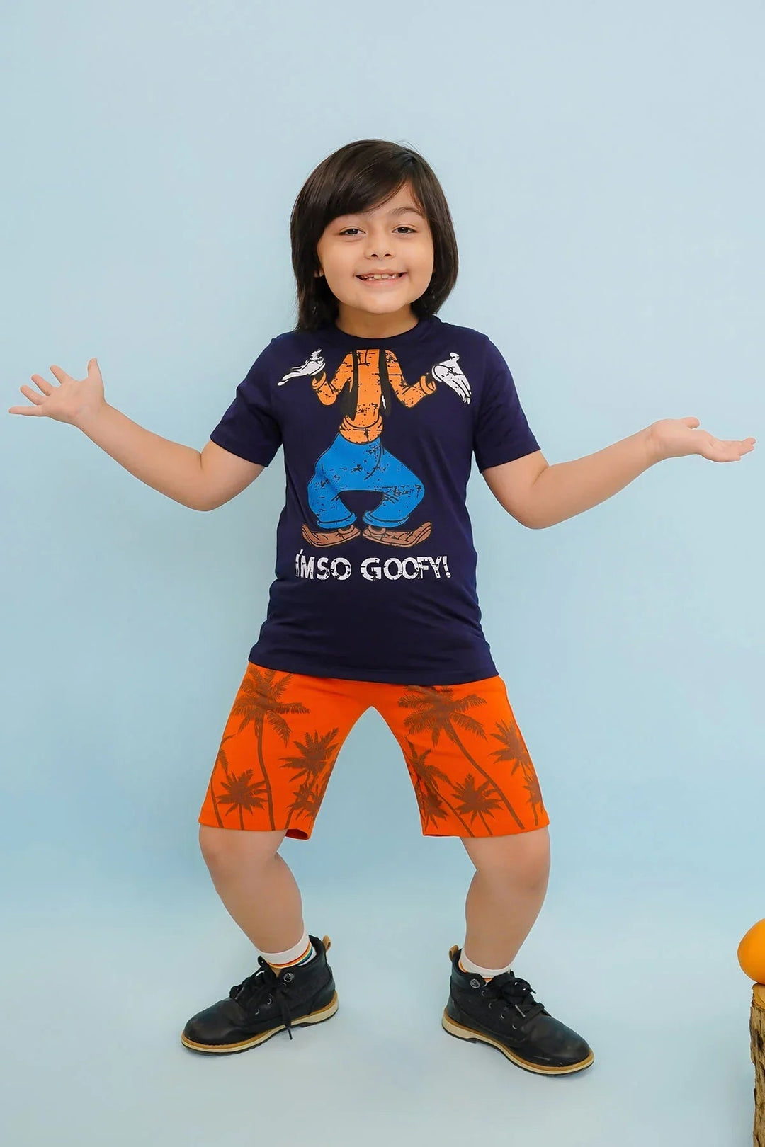 Ochre RTW Printed Cotton T-Shirt Boys 1 Piece OKB-312 - Summer Collection
