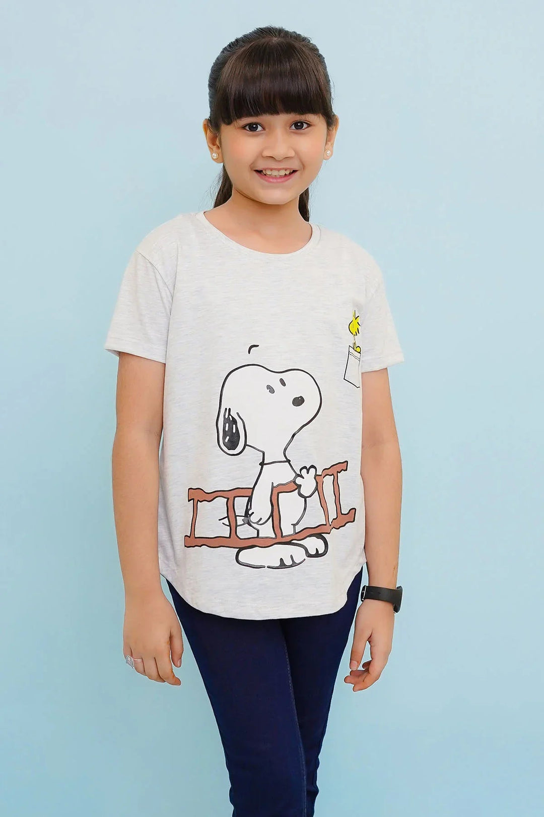 Ochre RTW Printed Cotton T-Shirt Girls 1 Piece OGK-297 - Summer Collection