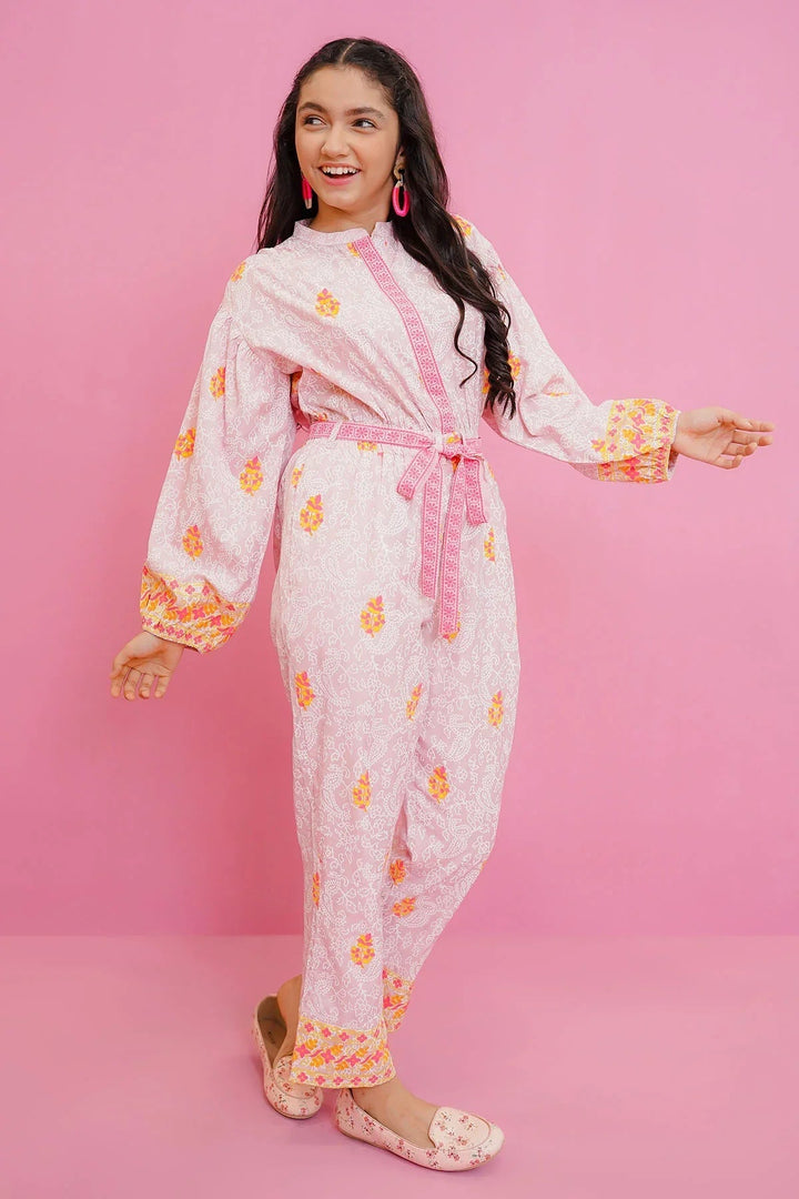 Ochre RTW Printed Cotton Jumpsuit Girls 1 Piece OWT-JMP-09 - Winter Collection
