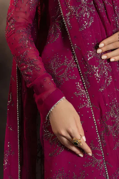 Meeral Pret Embroidered Chiffon 3 Piece Suit Rania