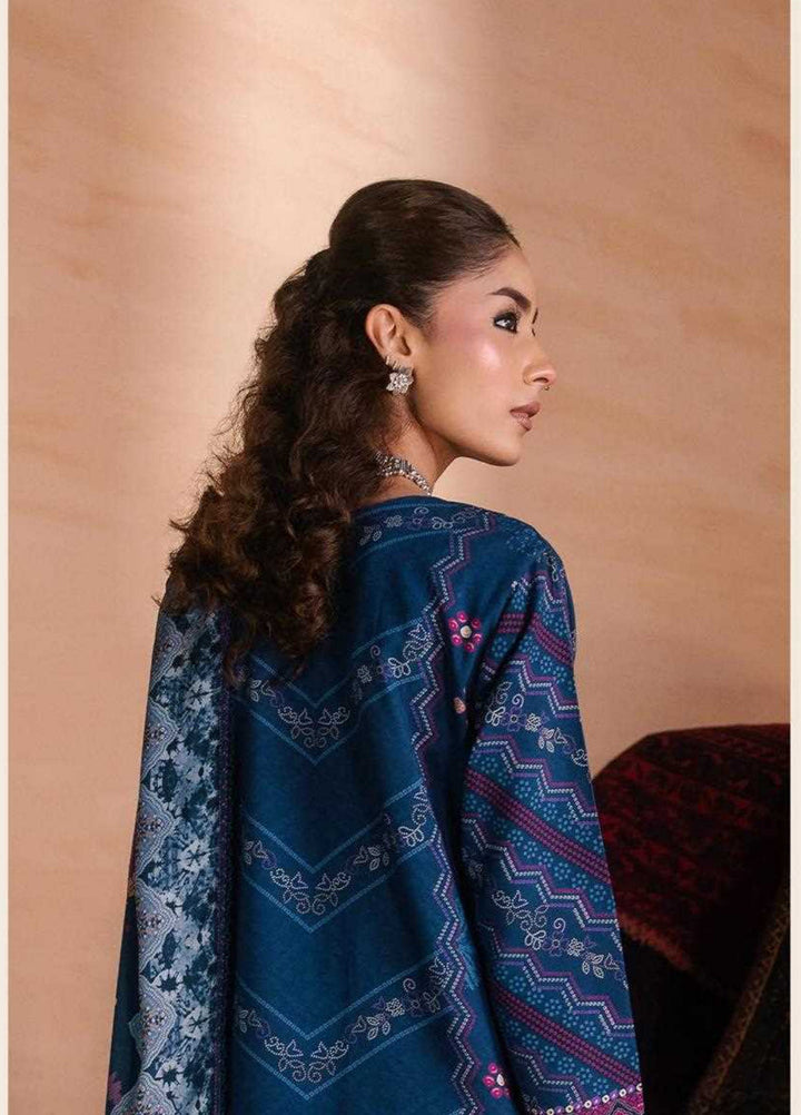 One Nation by Florent Unstitched Embroidered Viscose 3 Piece Suit FL26UON Mehr - Casual Collection