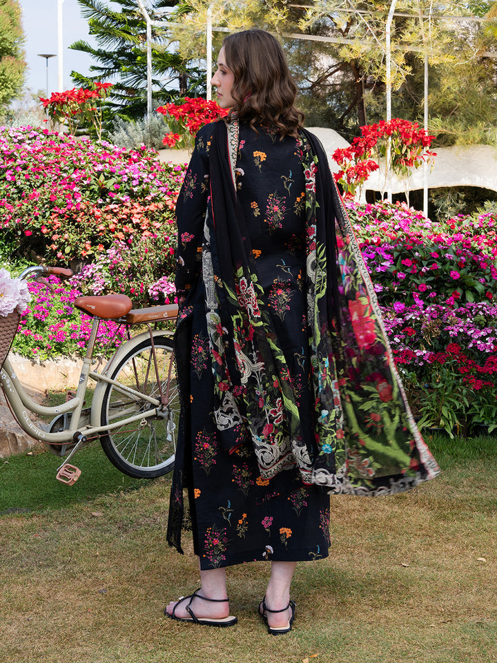 The Scent Of Summers by Yards Unstitched Embroidered Lawn 3 Piece Suit Midnight Bloom Casual Collection