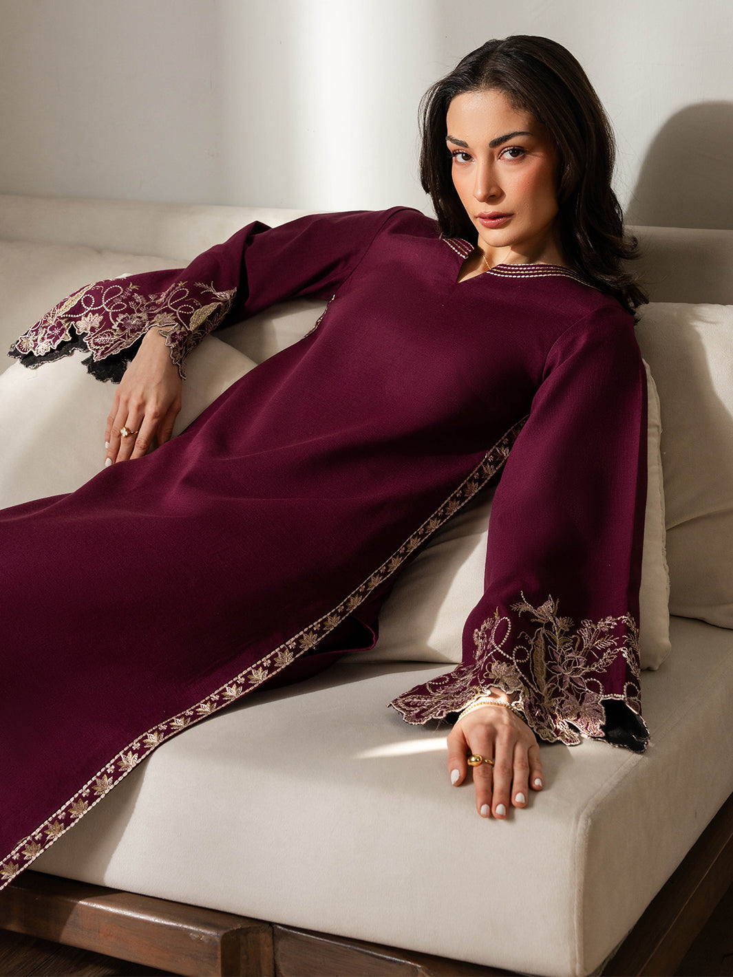 Izel Women Pret Embroidered Karandi 2 Piece Suit Mirabel - Summer Collection