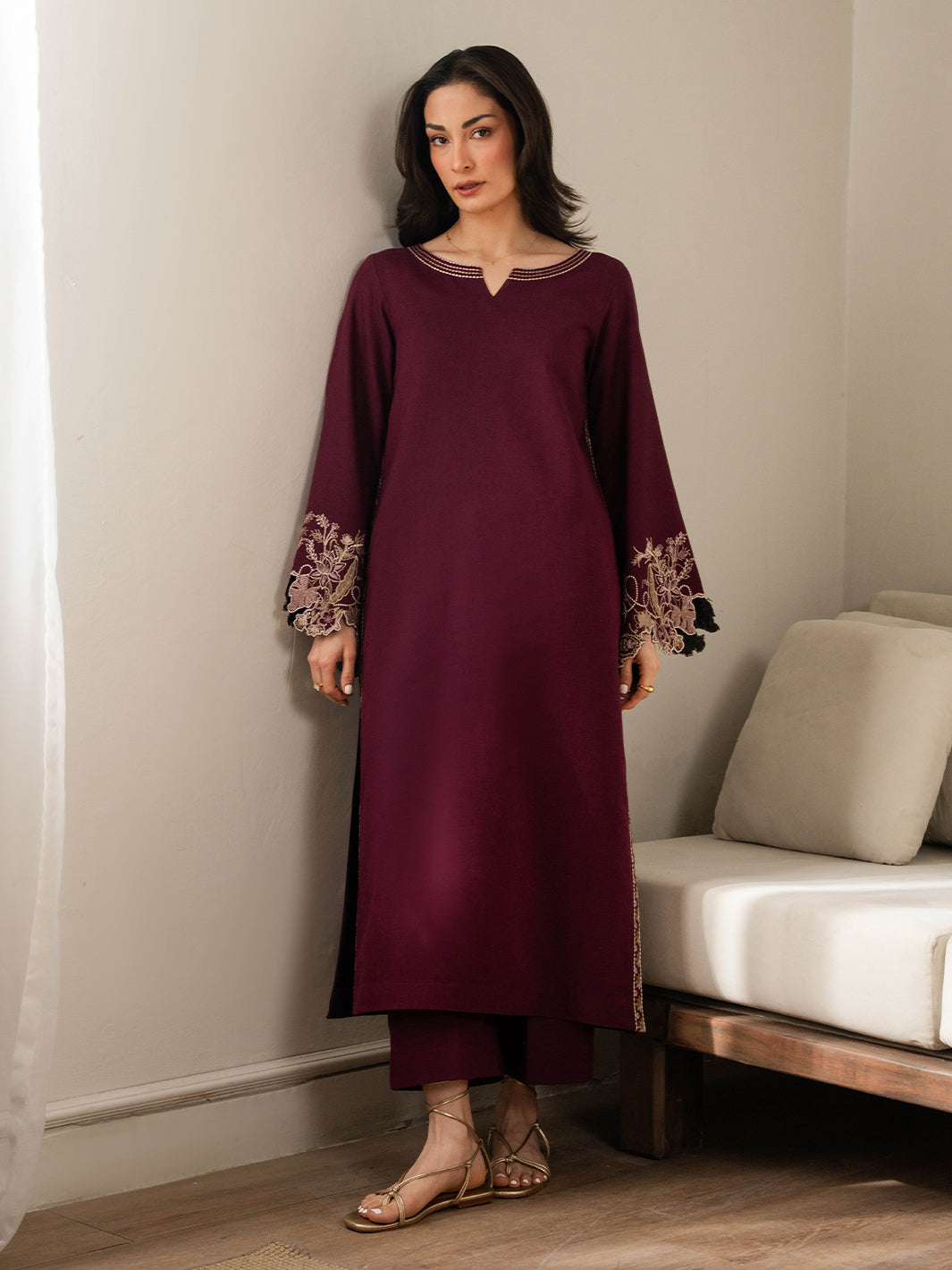 Izel Women Pret Embroidered Karandi 2 Piece Suit Mirabel - Summer Collection