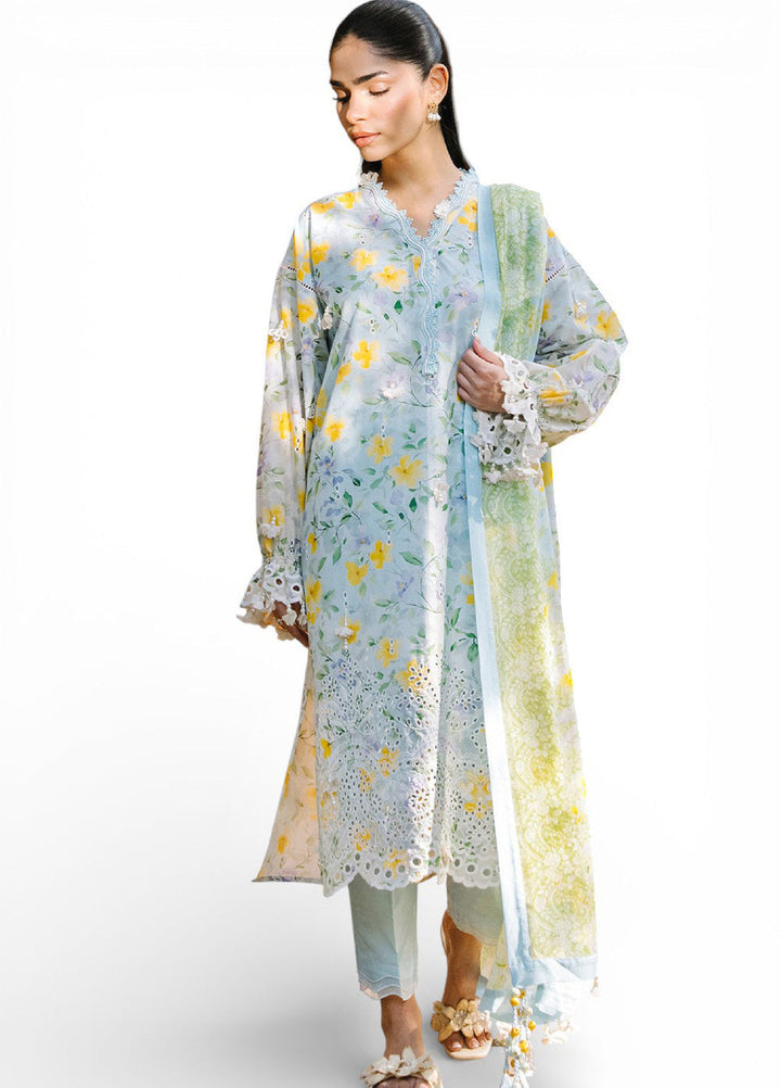 Mitti ki Khusboo by Gul Ahmed Unstitched Embroidered Lawn 3 Piece Suit GA26UMK BM-62009 - Summer Collection