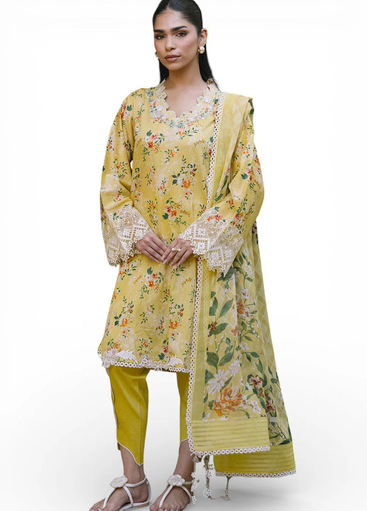 Mitti ki Khusboo by Gul Ahmed Unstitched Embroidered Lawn 3 Piece Suit GA26UMK BM-62011 - Summer Collection