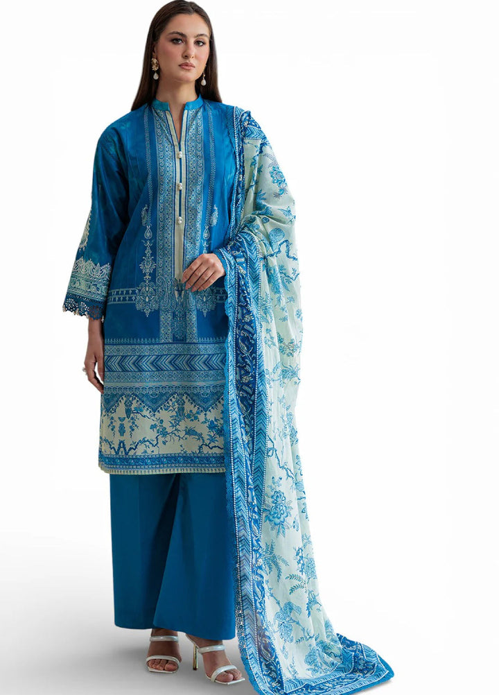 Mitti ki Khusboo by Gul Ahmed Unstitched Embroidered Lawn 3 Piece Suit GA26UMK CL-52074 - Summer Collection