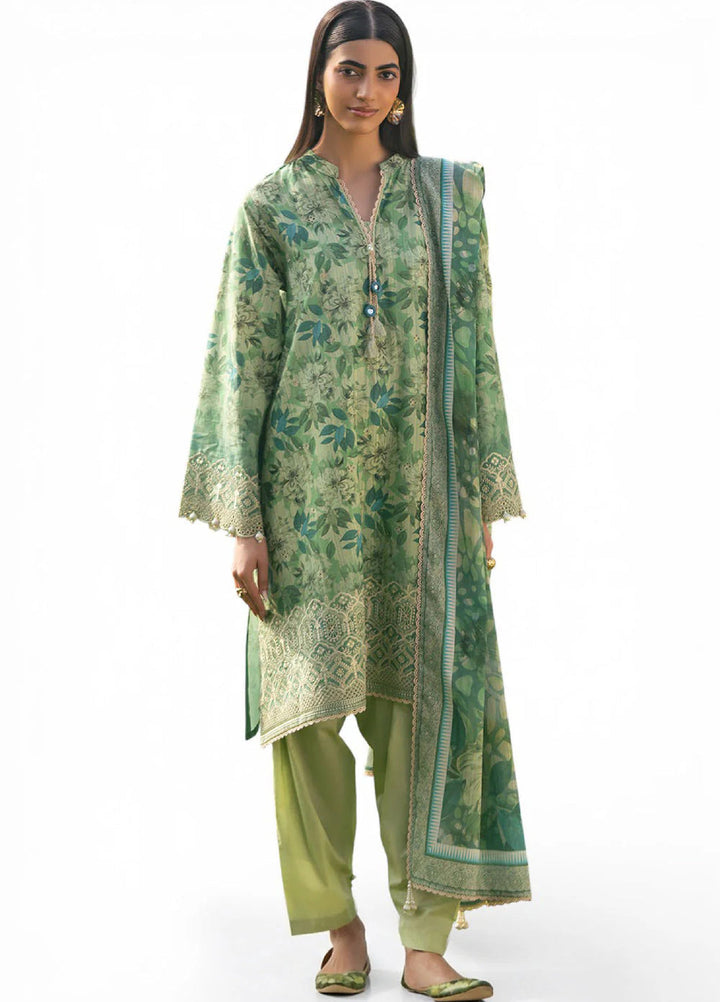 Mitti ki Khusboo by Gul Ahmed Unstitched Embroidered Lawn 3 Piece Suit GA26UMK CL-52637 - Summer Collection
