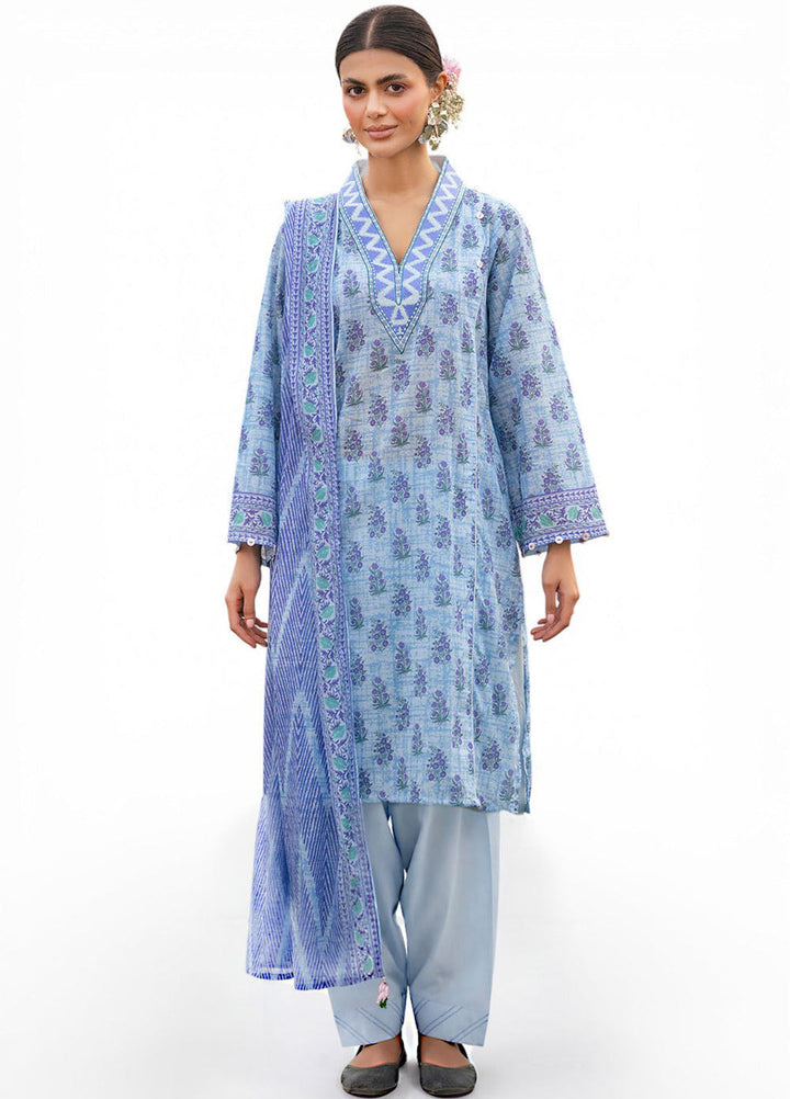 Mitti ki Khusboo by Gul Ahmed Unstitched Embroidered Lawn 3 Piece Suit GA26UMK CL-62157 - Summer Collection