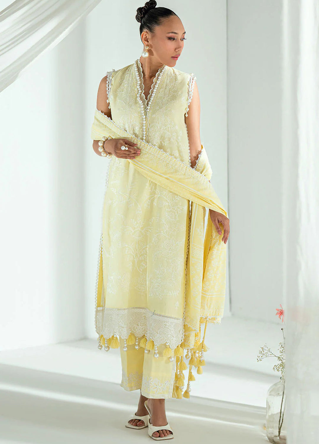 Mitti ki Khusboo by Gul Ahmed Unstitched Embroidered Lawn 3 Piece Suit GA26UMK DN-62020 - Summer Collection