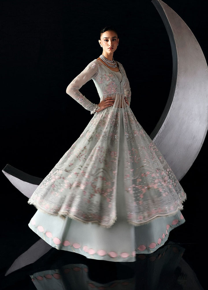 Moonlit Muse by Zarposh Embroidered Chiffon Suits Unstitched 3 Piece ZP25ML D-08 Verae - Formals Collection